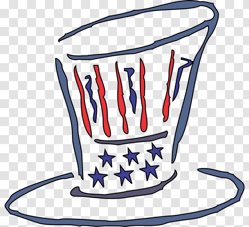 Hat United States Decal Clip Art - White - DG Transparent PNG
