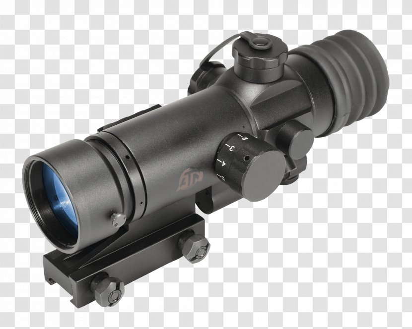 Monocular Night Vision Device Telescopic Sight American Technologies Network Corporation - Infrared - Binoculars Transparent PNG