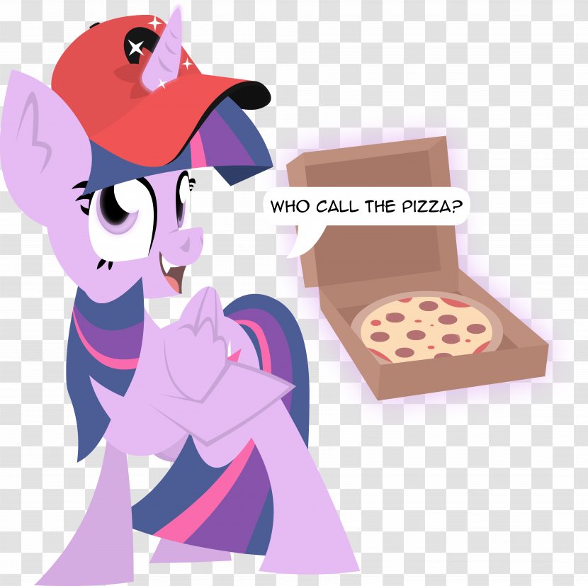 Twilight Sparkle Princess Celestia Winged Unicorn Pony Pizza - Fictional Character Transparent PNG