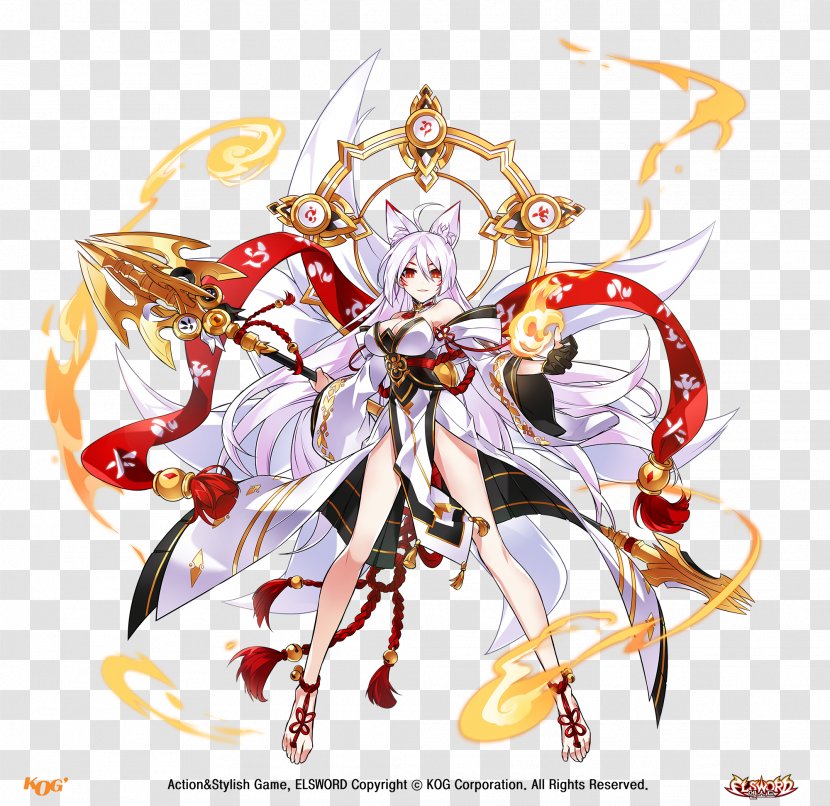 Elsword Elesis Grand Chase Download Video Games - Cartoon - Xenogears Transparent PNG