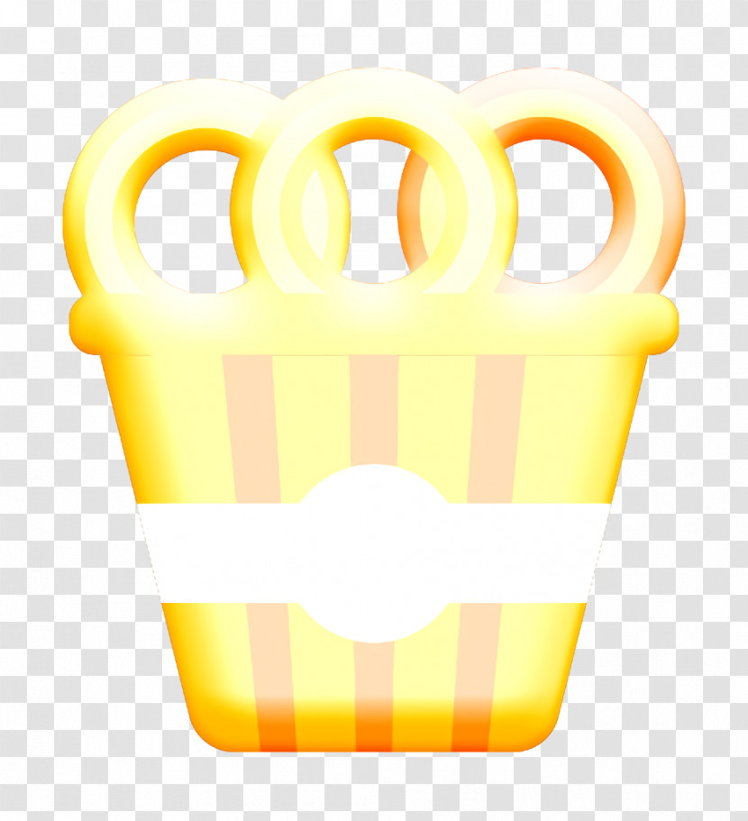Onion Rings Icon Food And Restaurant Icon Fast Food Icon Transparent PNG