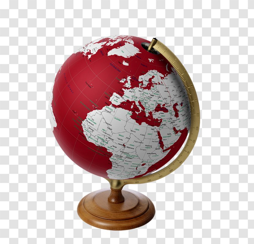 Earth Globe World Geography - Globe,Class Teaching Material Transparent PNG