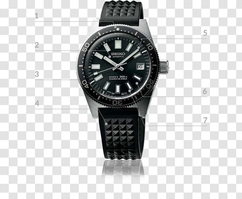 Diving Watch Seiko セイコー・プロスペックス Automatic Transparent PNG
