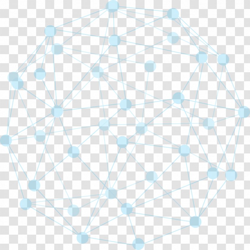 Line Point Pattern - Azure Transparent PNG