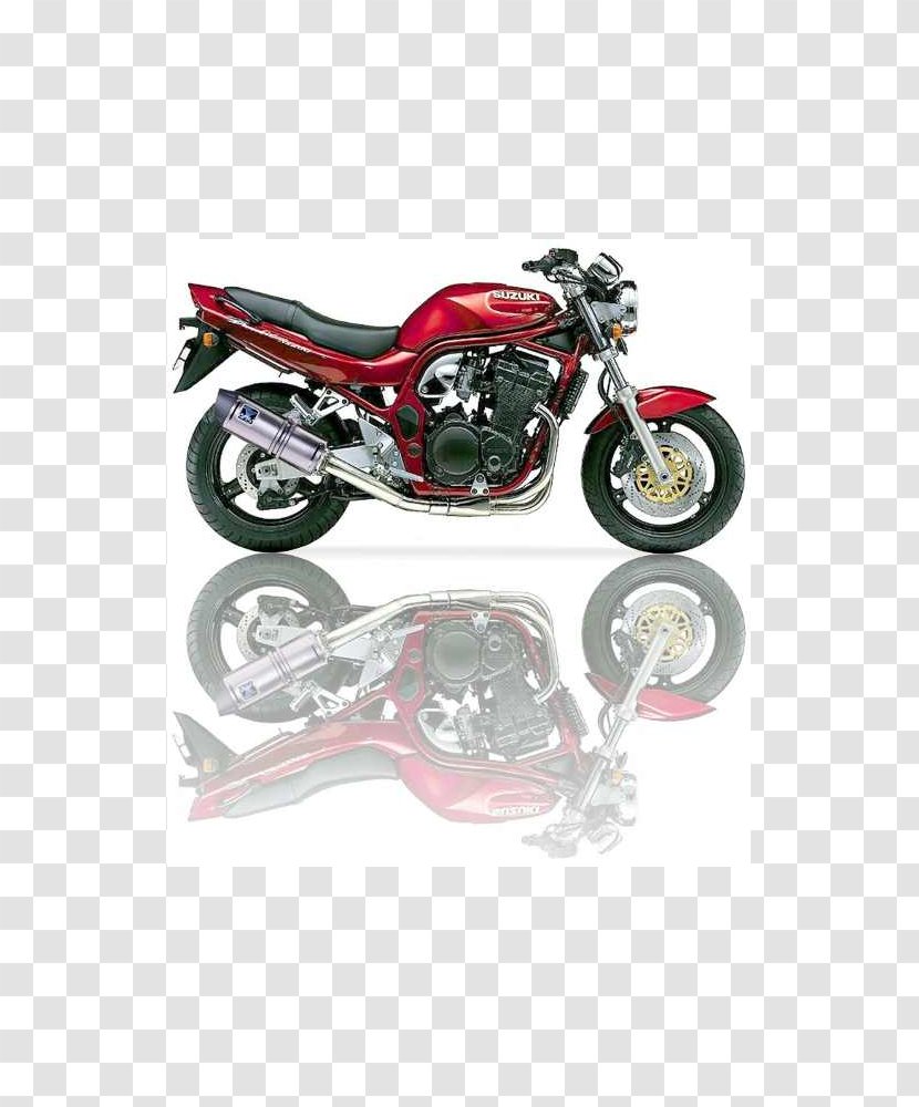 Suzuki GSF 1200 Exhaust System Bandit Series Motorcycle Transparent PNG