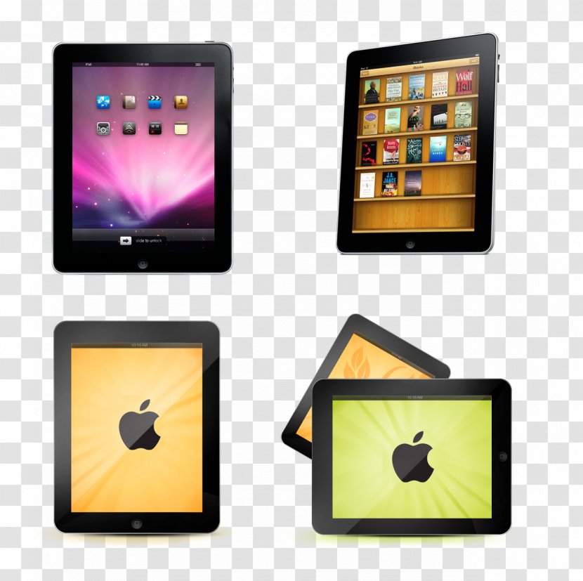 IPad 2 1 Apple Icon - Ipad Creative Figure Transparent PNG