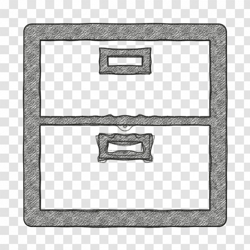 Archive Icon Brief Documents - Steel Metal Transparent PNG