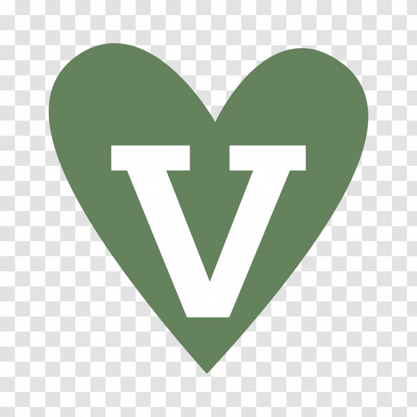Logo Heart Font - Cartoon - Vegan Transparent PNG