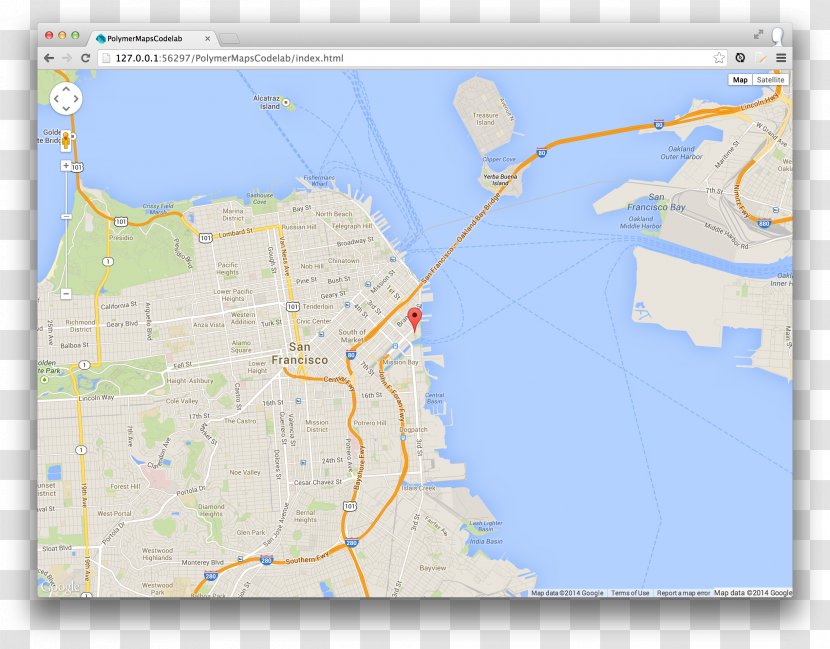 Google Maps Polymer Web Components Data Binding - Map Marker Transparent PNG