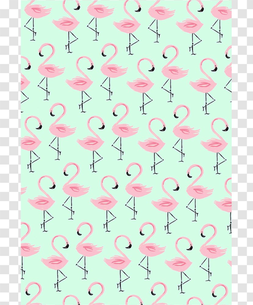 Notebook Textile Diary Pocket - Pink - Flamingos Transparent PNG