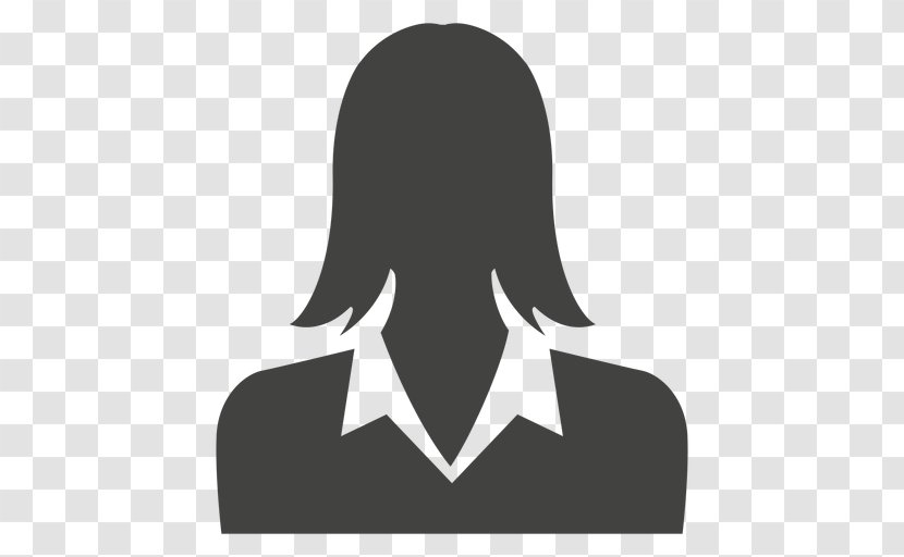 Silhouette Avatar Clip Art - Female Transparent PNG