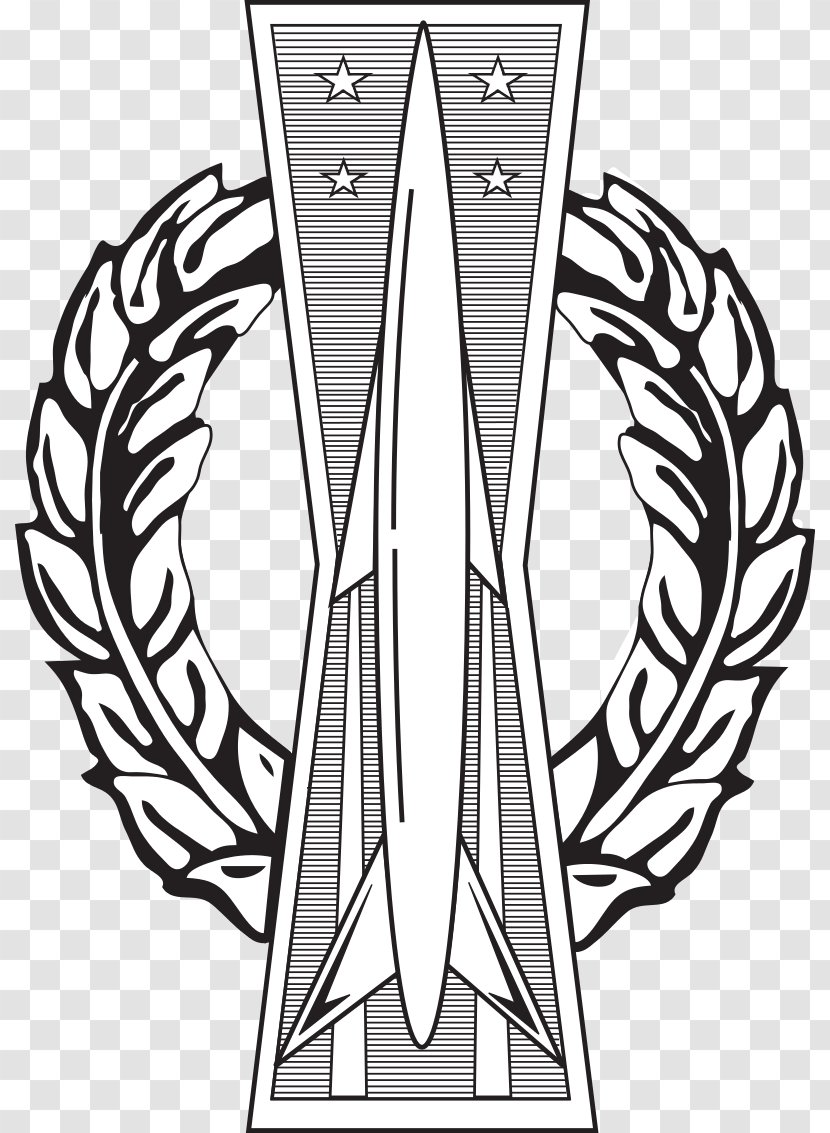 Missile Badge Badges Of The United States Air Force - Army Transparent PNG