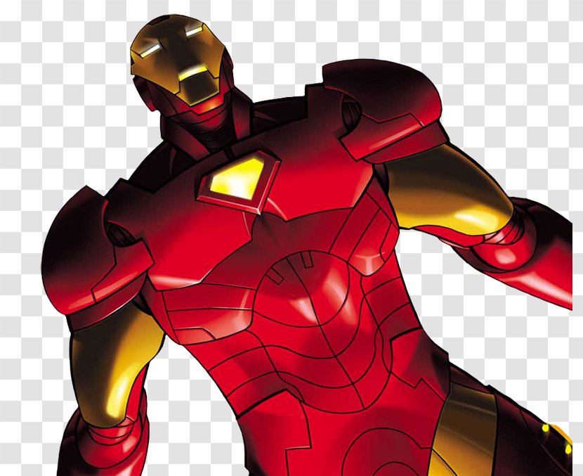 Superhero Iron Man Paperback - Trade - Kepala Transparent PNG