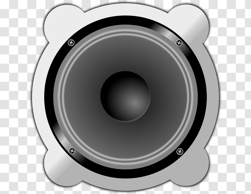 Loudspeaker Stereophonic Sound Audio Signal Clip Art - Speakers Transparent PNG