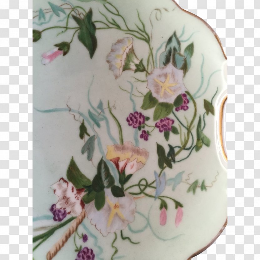 Antique Porcelain Meissen China Painting Wedgwood - Hand-painted Flowers Decorated Transparent PNG