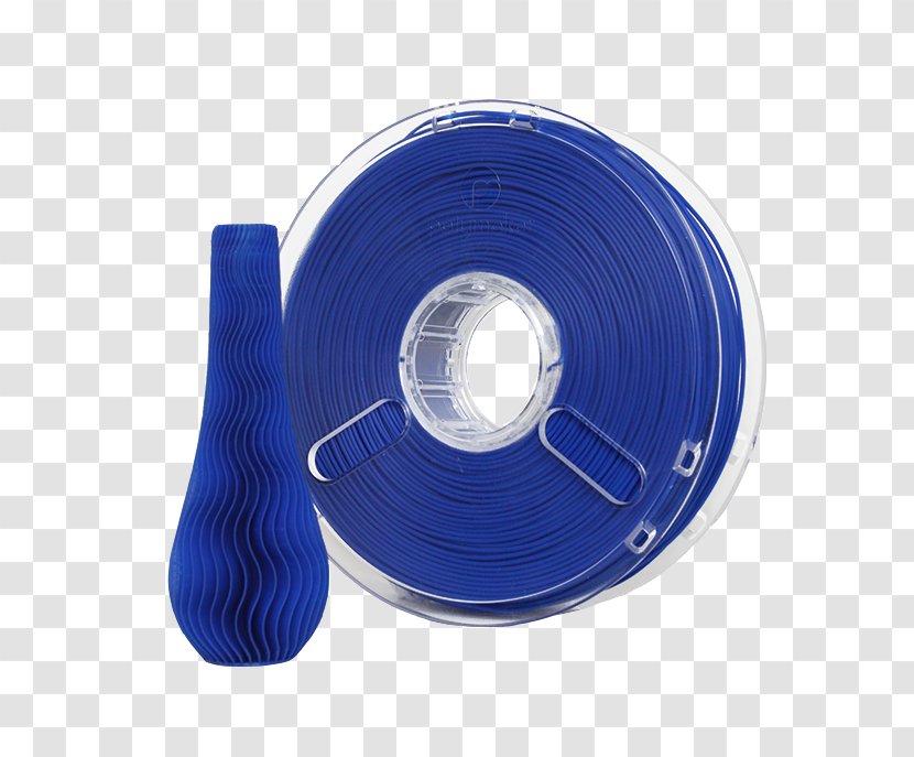 Polylactic Acid 3D Printing Filament Fused Fabrication - Blue Technology Transparent PNG
