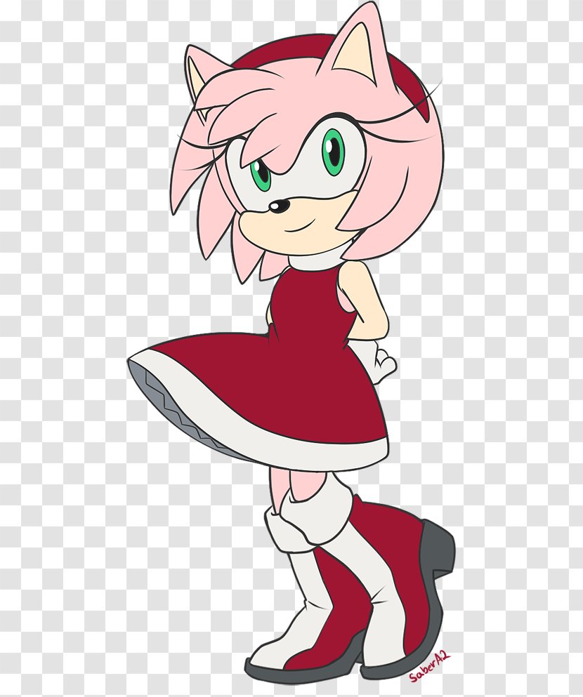 Amy Rose Sonic Boom: Rise Of Lyric The Hedgehog Chao - Cartoon - Heart Transparent PNG