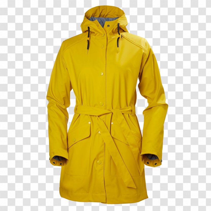 Hoodie Helly Hansen Raincoat Jacket - Coat Transparent PNG