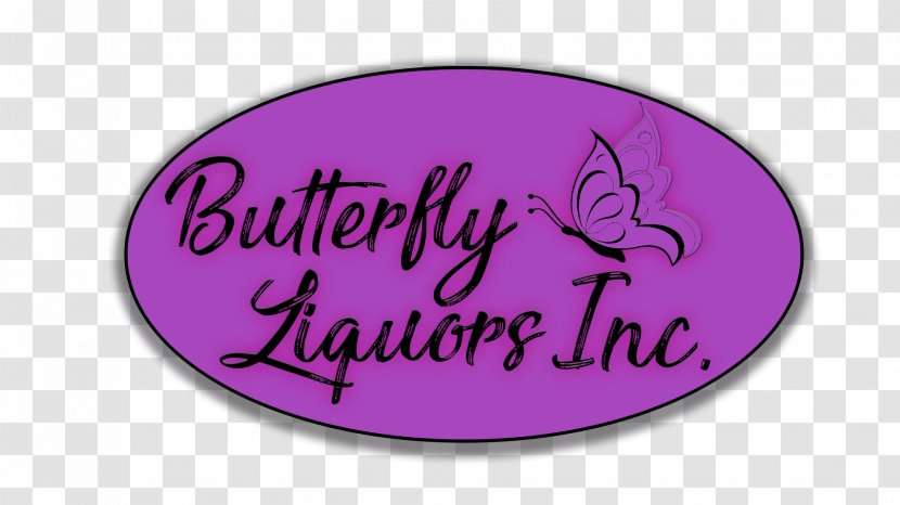 Font Logo Butterfly Liquors Retina Transparent PNG