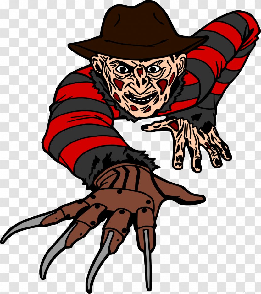 Freddy Krueger Jason Voorhees Clip Art Openclipart Drawing - Mythical Creature - Fright Clipart Transparent PNG