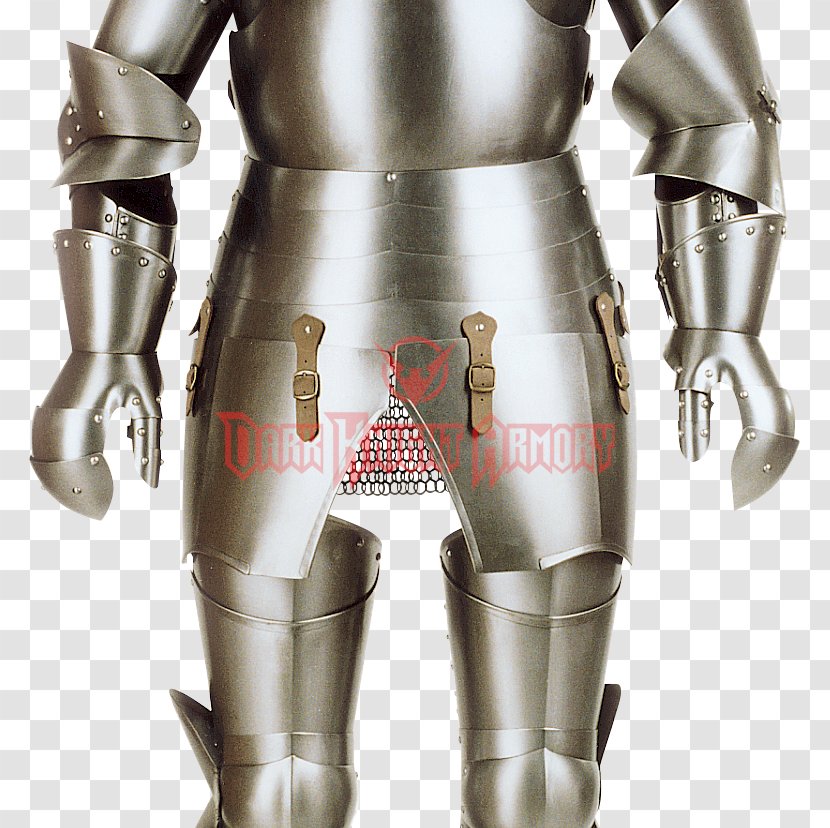 Plate Armour Knight Suit Components Of Medieval - Dress - Exquisite Badges Transparent PNG