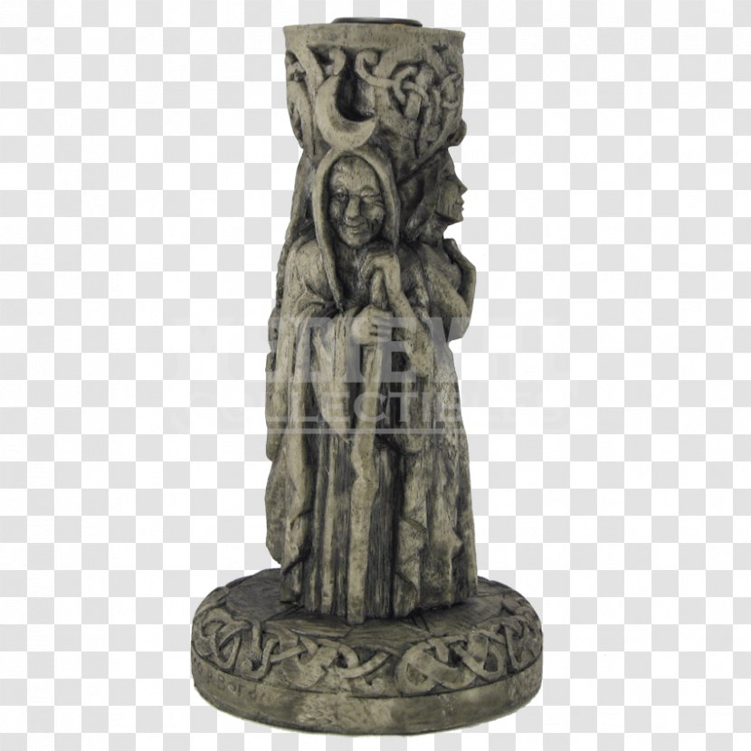 Statue Classical Sculpture Figurine Carving - Triple Goddess Transparent PNG