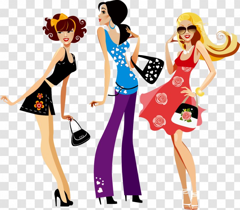 Fashion Design Model Clip Art - Silhouette - Sixty-one Transparent PNG