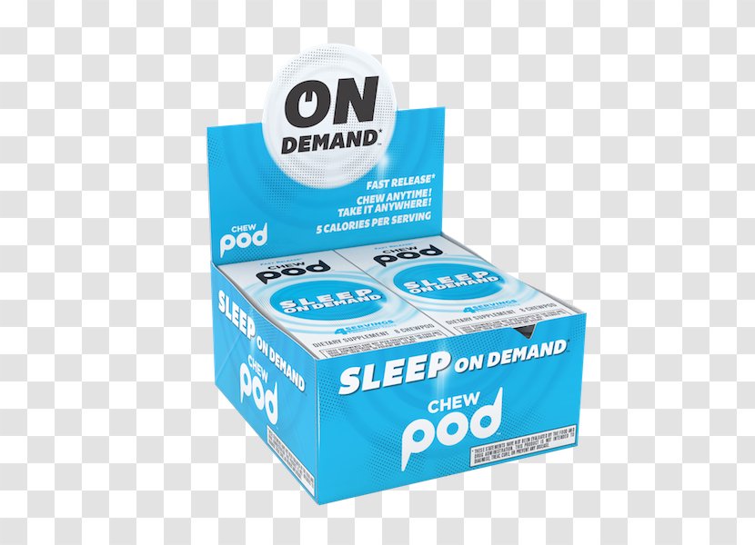 Dietary Supplement Chewing Gum Chewpod Sleep Caffeine - Tablet Transparent PNG
