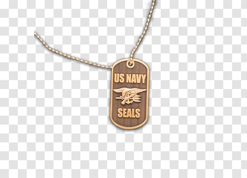 Locket Necklace Special Warfare Insignia United States Navy SEALs Trident - Seals Transparent PNG
