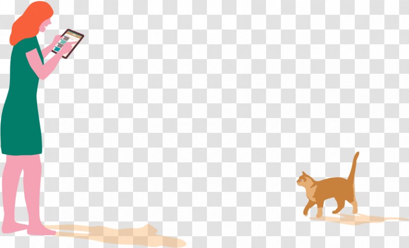 Cat Dog Illustration Clip Art Human - Finger - Behavior Transparent PNG