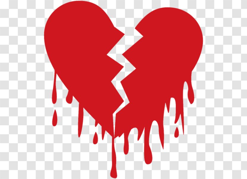 T-shirt Broken Heart Love Sadness - Watercolor Transparent PNG