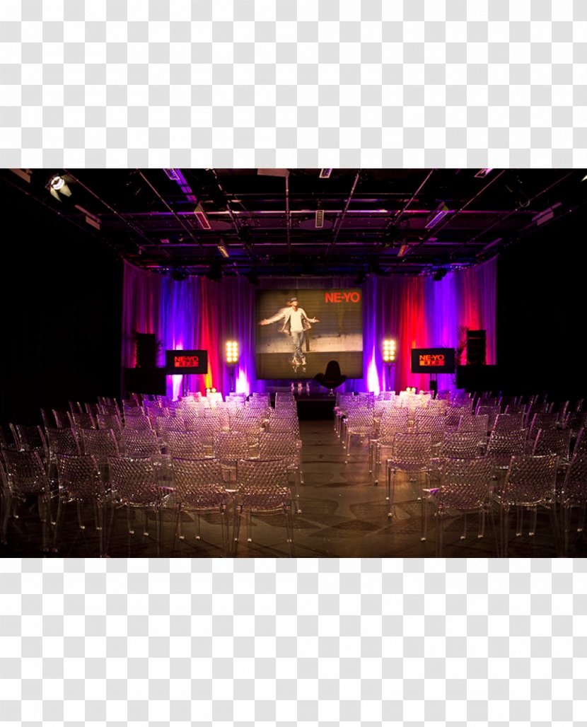 Ceremony Banquet Hall Stage-M - Purple - Hypnosis Transparent PNG