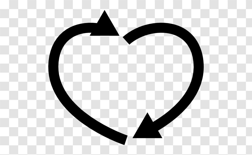 Heart Symbol Arrow - Love - Flowing Vector Transparent PNG