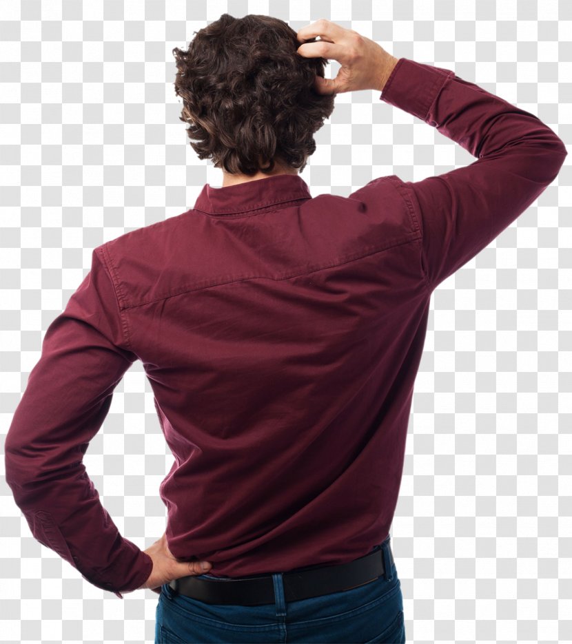 The Thinker Thought Photography Human Back - Stock - Thinking Man Transparent PNG