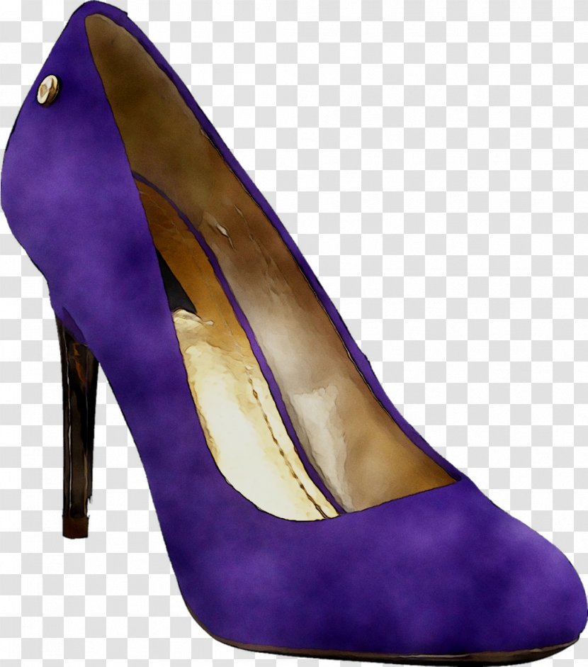 Duffy Pumps Red Shoe Suede Purple Hardware - Basic Pump - High Heels Transparent PNG