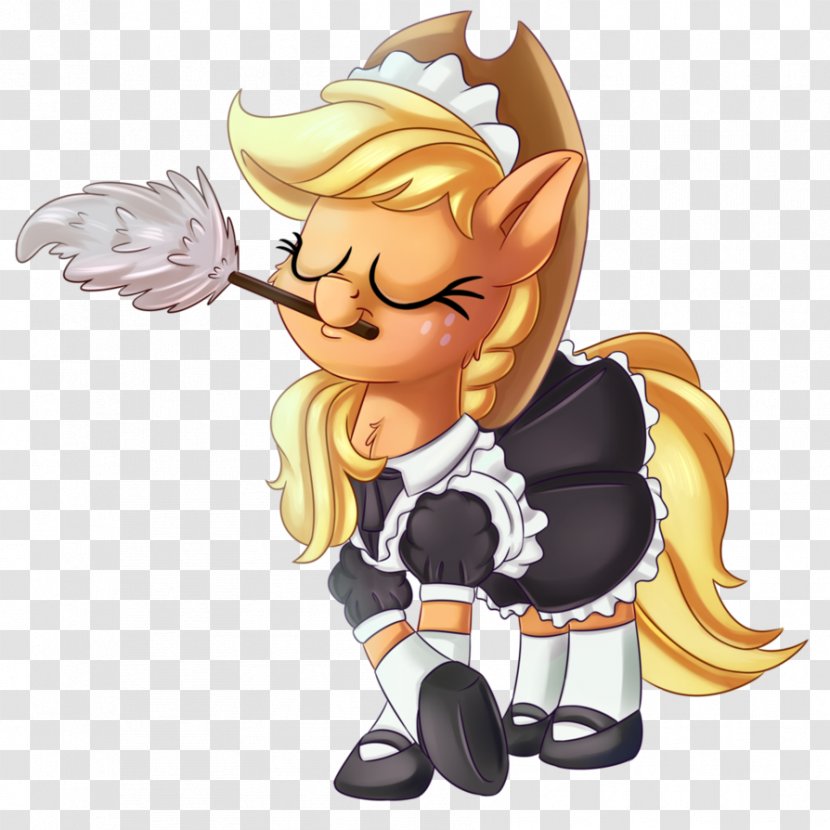 Applejack Pony Pinkie Pie Equestria Daily - Watercolor - Maid Transparent PNG