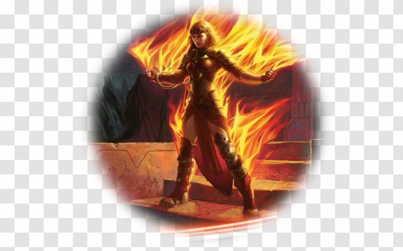 Magic: The Gathering Chandra, Roaring Flame Fire Of Kaladesh Chandra Nalaar - Card Game - Wizard Transparent PNG