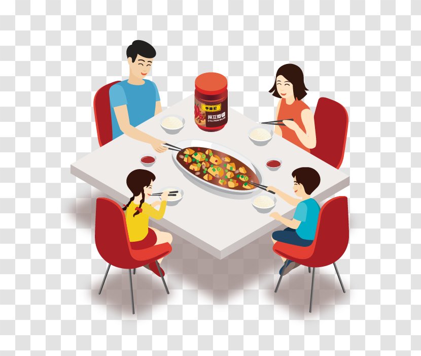 Human Behavior Cartoon - Play - Chilli Sauce Transparent PNG