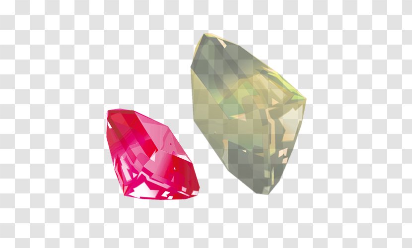 Red Diamond Rose - Gemstone - Figure Transparent PNG