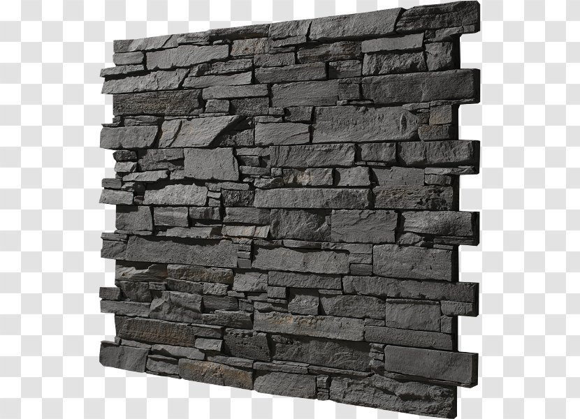 Panelling Wall Dimension Stone Wallpaper - Artificial Transparent PNG
