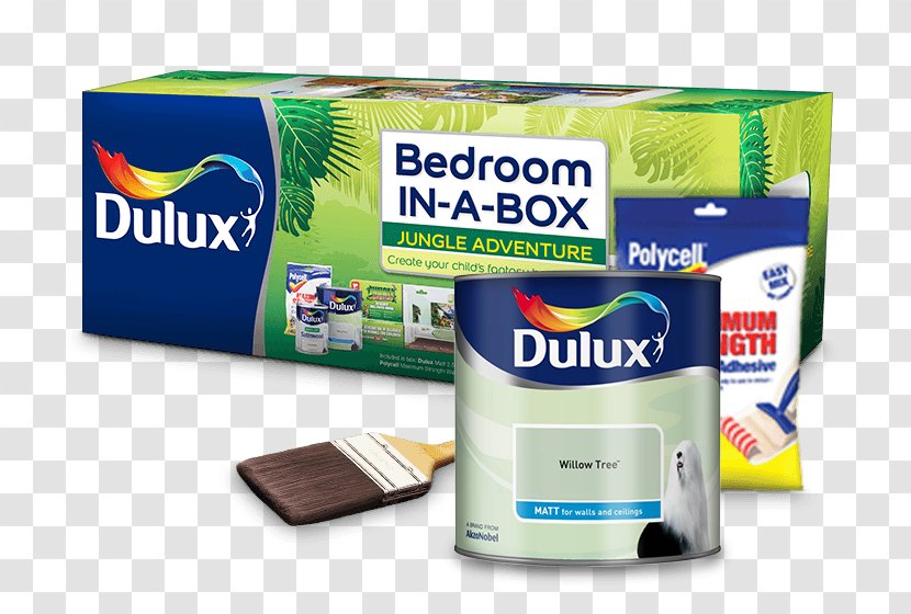 Dulux Metallic Paint Nippon Bedroom - Carton Transparent PNG