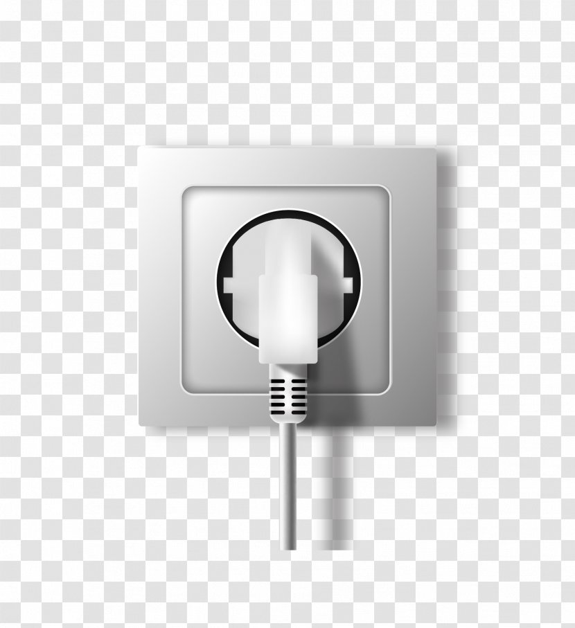 AC Power Plugs And Sockets Electrical Connector Network Socket Euclidean Vector - White Outlet Transparent PNG