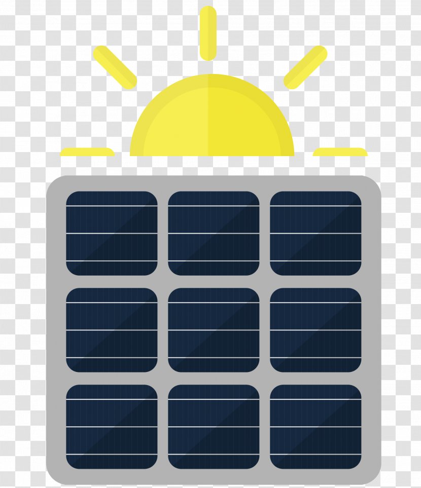 Solar Energy Cartoon - Vector Transparent PNG