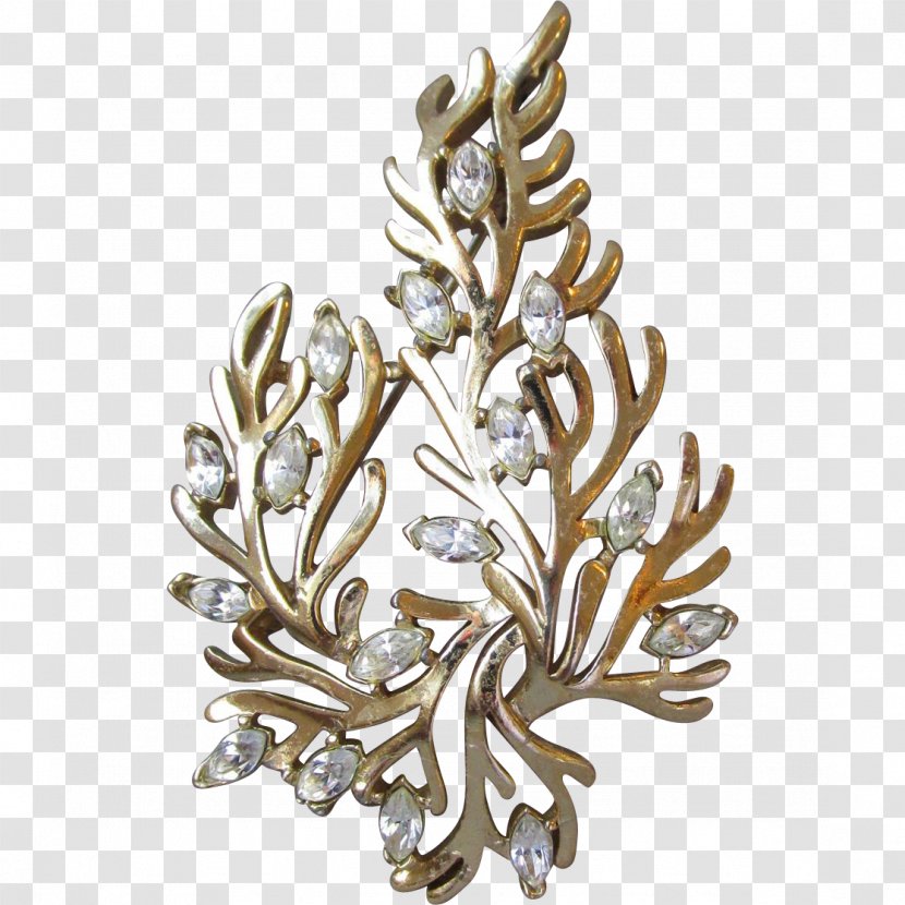 Red Coral Alcyonacea Sea - Brooch Transparent PNG