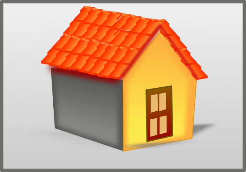 Roof Shingle Tiles House Clip Art - Facade - Free Pictures Of Houses Transparent PNG