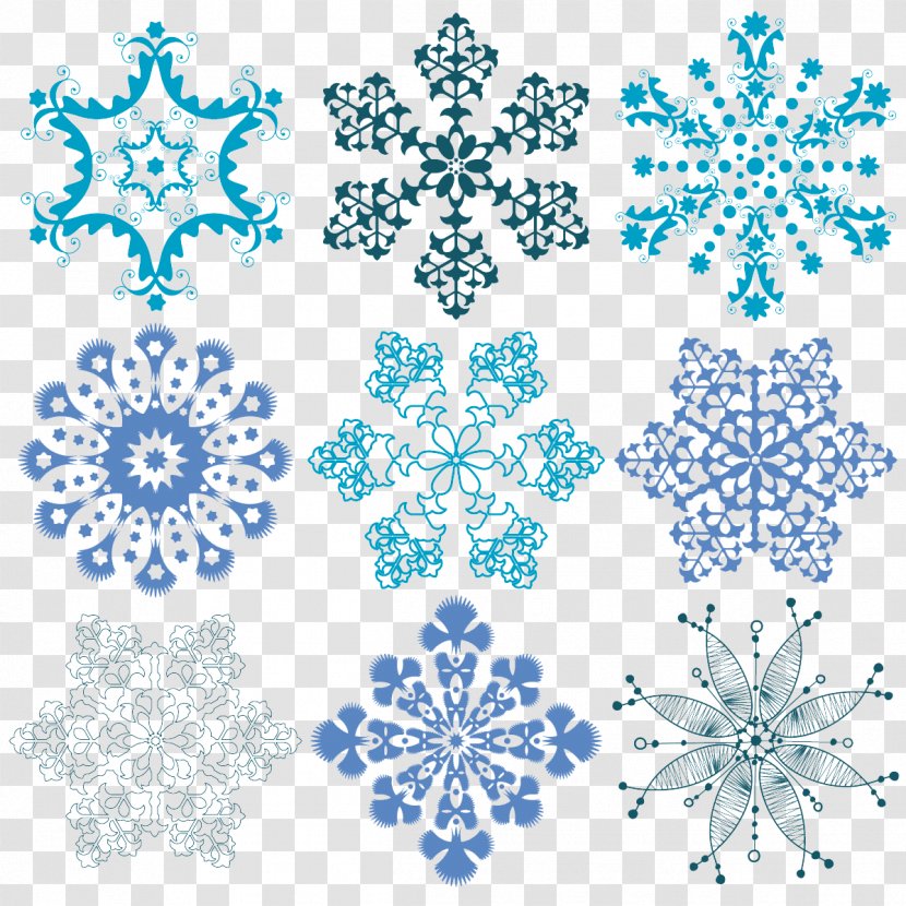 Snowflake Royalty-free Stock Photography Clip Art - Variety Style Transparent PNG