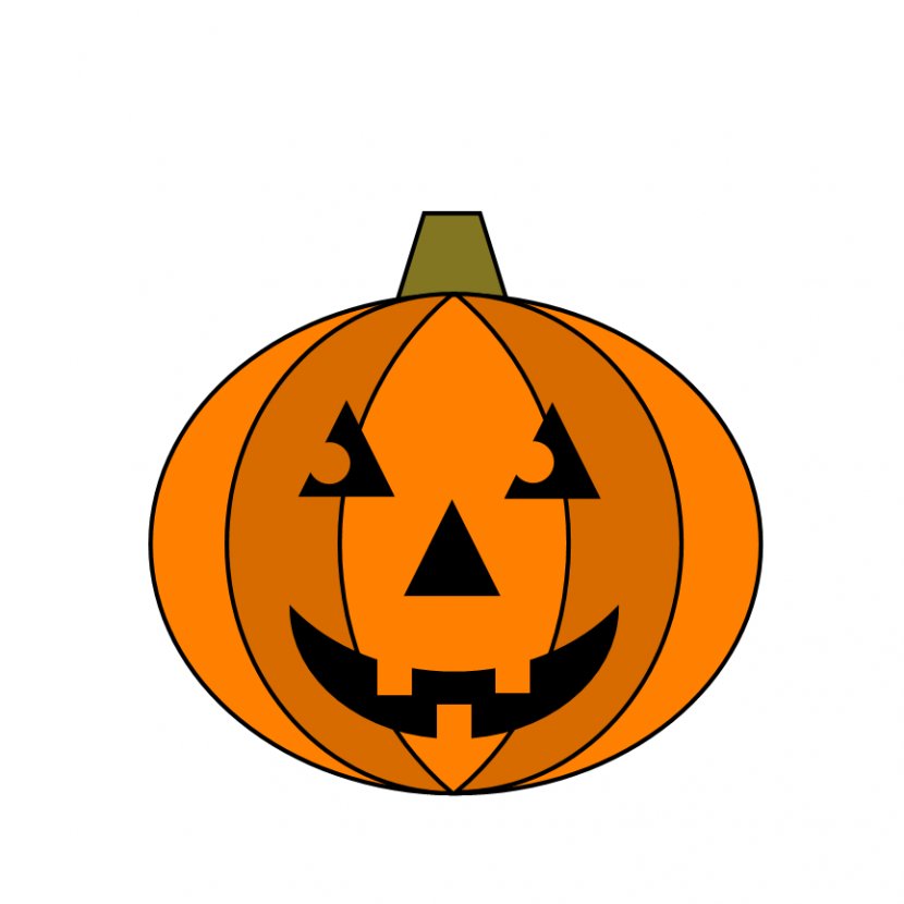 Pumpkin Jack-o'-lantern Halloween Black And White Clip Art - Jack O Lantern - Free Castle Clipart Transparent PNG