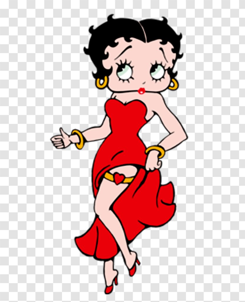 Betty Boop Animation Fleischer Studios Cartoon Character - Watercolor Transparent PNG