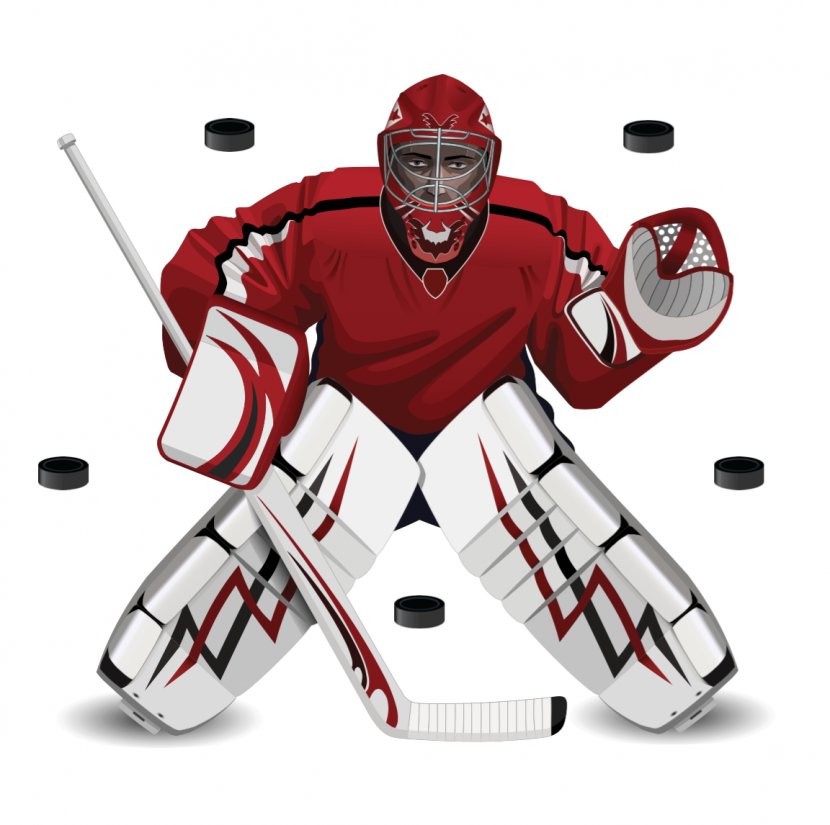 Goaltender Ice Hockey Sticks Clip Art - Position Transparent PNG