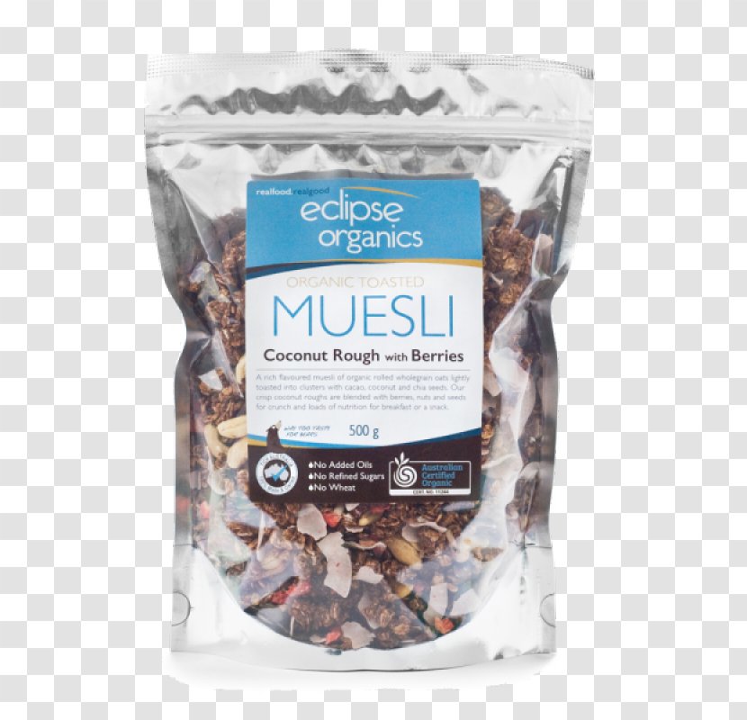 Muesli Breakfast Cereal Organic Food Toast Australian Cuisine - Whole Grain Transparent PNG